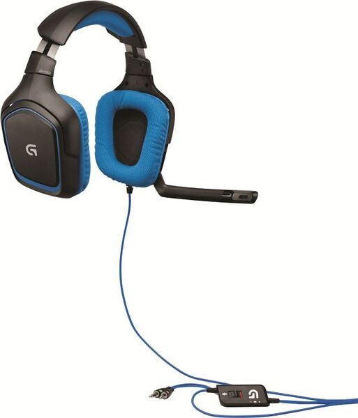 Logitech G430 | noir/bleu 2