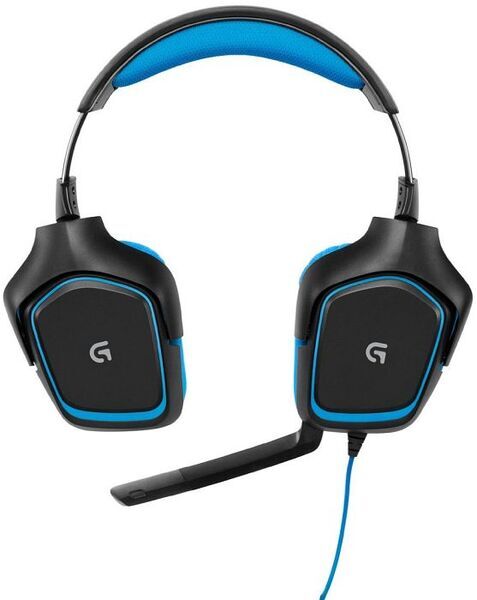 Logitech G430 | zwart/blauw 3
