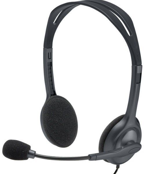 Logitech H111 Stereo Headset | grå