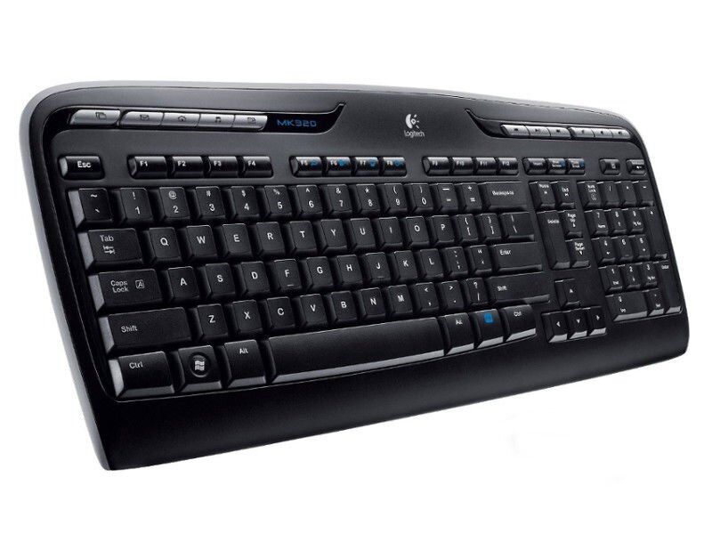 Logitech K320 | schwarz | US 2
