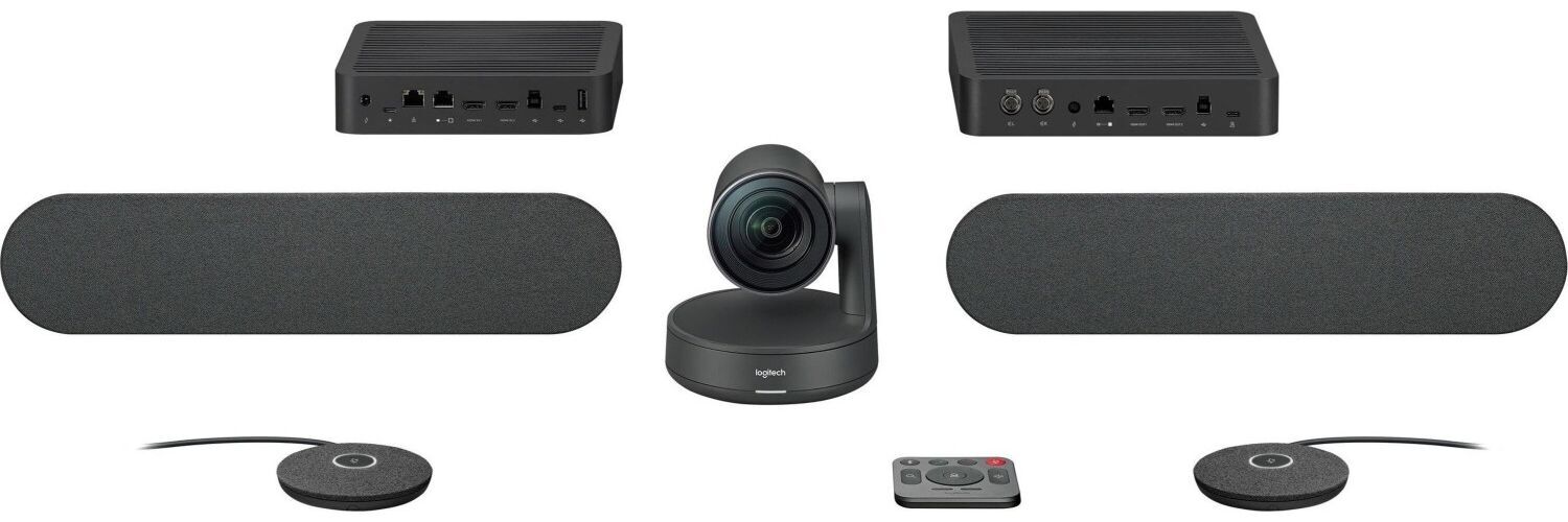 Logitech Rally Plus Conference System | Zwart | EU