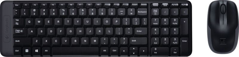 Logitech Wireless Combo MK220 | schwarz | ES 2