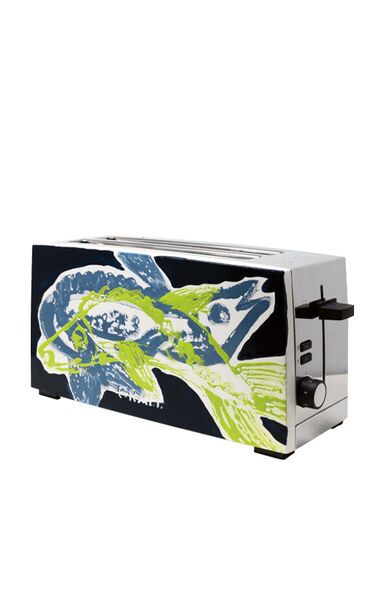 Limited Edition Charity GRAEF TO101 Toaster Schwarz | bunt