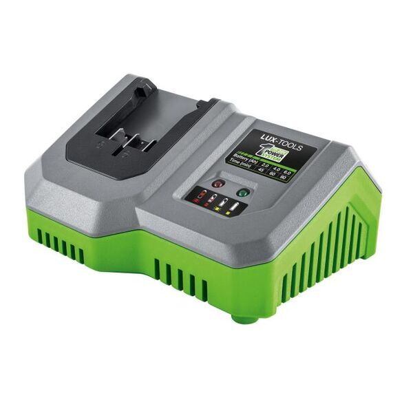 Lux-Tools SLG-20/4.5 20 V 1 Power System Fast Charger | grey/green 1