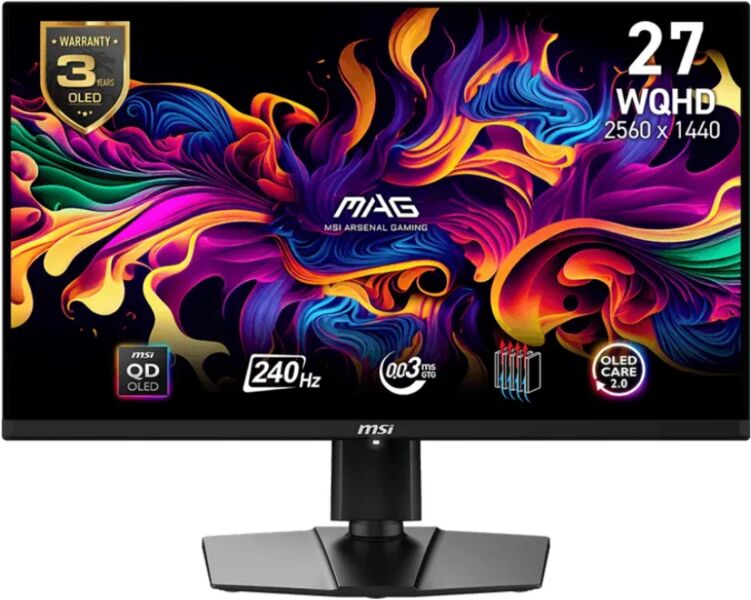MSI MAG 271QPXDE QD-OLED E2 | 26.5" | schwarz 1
