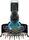 Makita UM600DZX Cordless Grass and shrub shears without battery | black/blue thumbnail 3/3