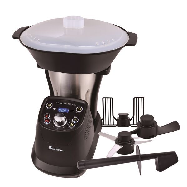 MasterPRO BGMP-9078 Foodies Multicooker | black/silver 2