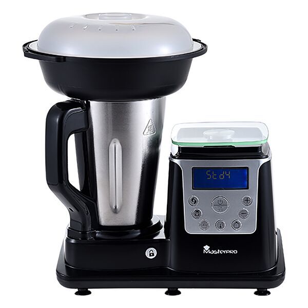MasterPRO BGMP-9127 Multicooker | schwarz/silber 1