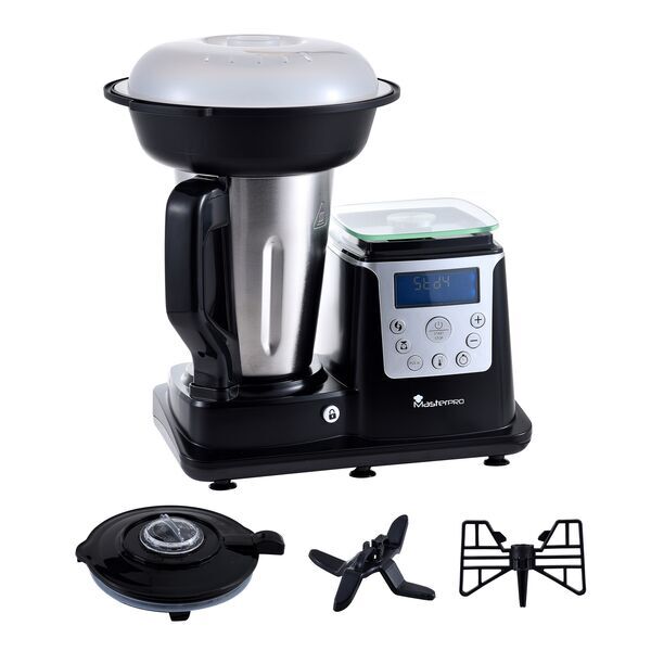 MasterPRO BGMP-9127 Multicooker | schwarz/silber 2