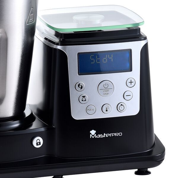 MasterPRO BGMP-9127 Multicooker | czarny/srebrny 3