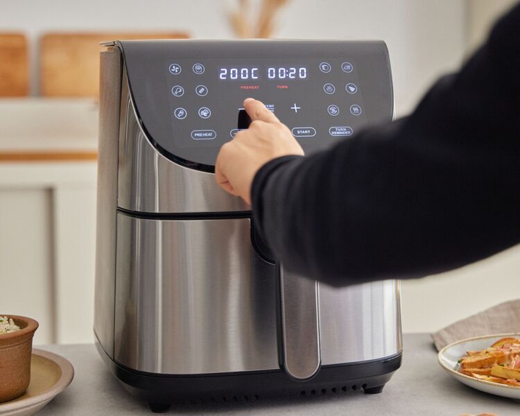 MasterPRO Rocket 700 Airfryer | silber 5