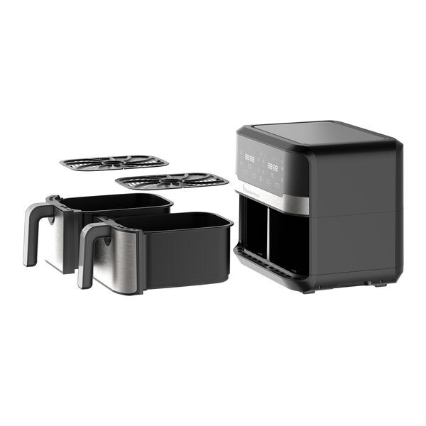 MasterPRO Rocket Duo 900 Air Fryer | zilver 3