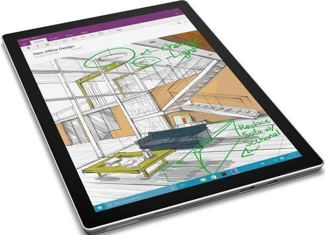 Microsoft Surface Pro 4 (2015) | m3-6Y30 | 12.3" | 4 GB | 128 GB SSD | stilo compatibile | Surface Dock | Win 10 Pro