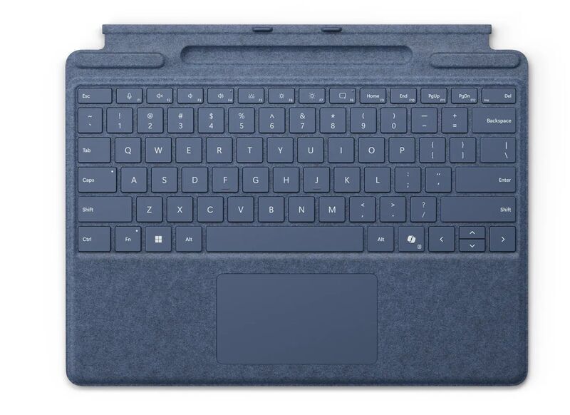 Microsoft Surface Pro Keyboard 2024 | Platina | FR 3