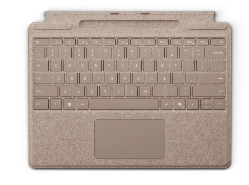 Microsoft Surface Pro Keyboard 2024 | Platina | FR 4
