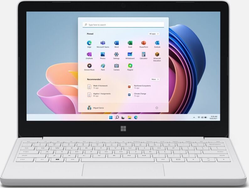 Microsoft Surface Laptop SE | N4120 | 11.6" | 8 GB | 128 GB eMMC | Win 11 SE | srebrny | US 1