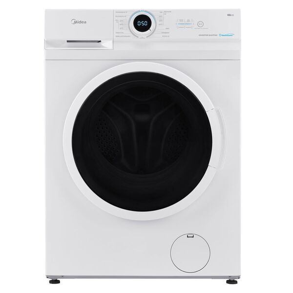 Midea MF100W70B-14A Frontlader Waschmaschine 7 kg | weiß/schwarz, image 1 of 4