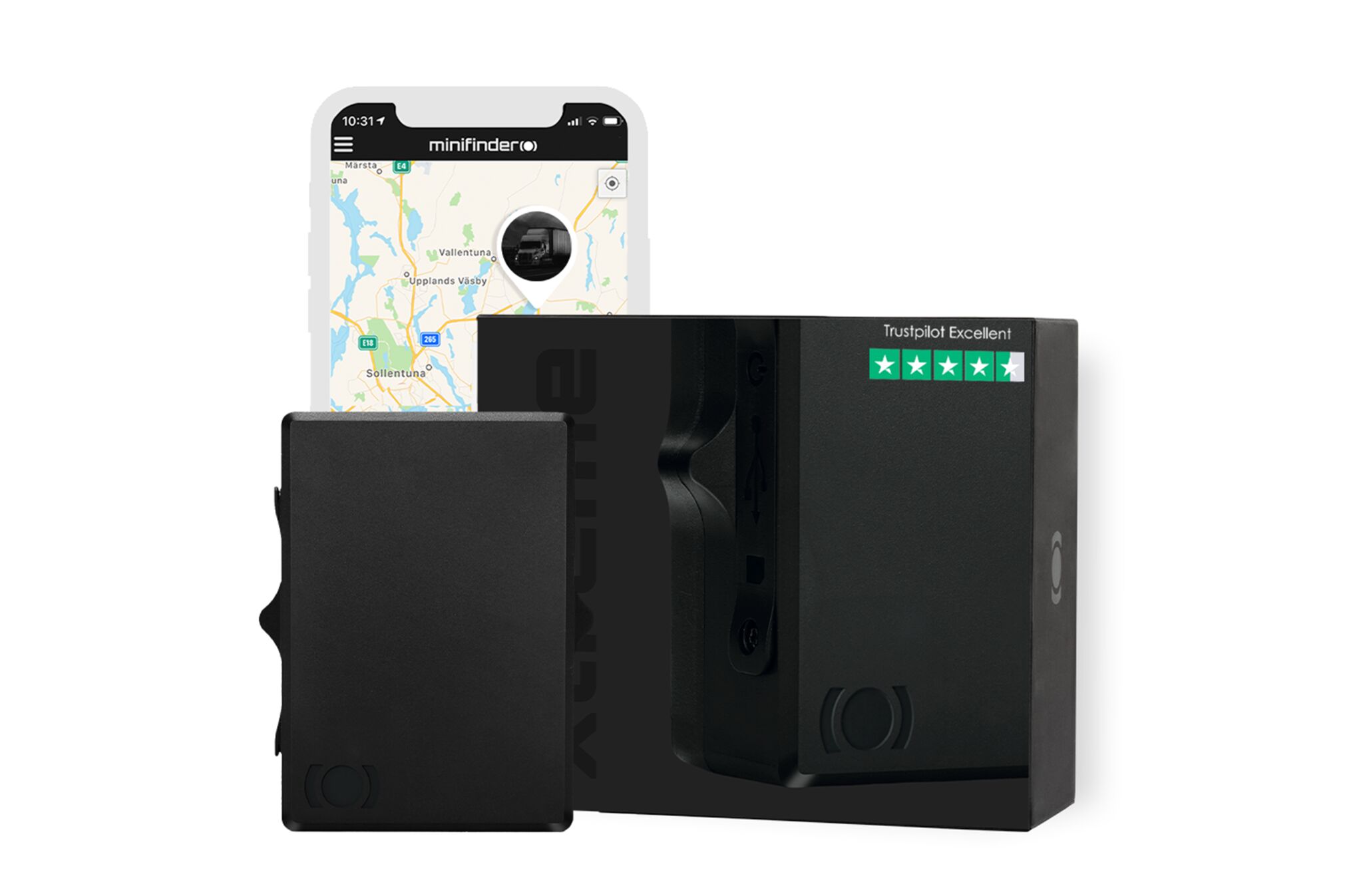 MiniFinder Xtreme Pro | Zwart