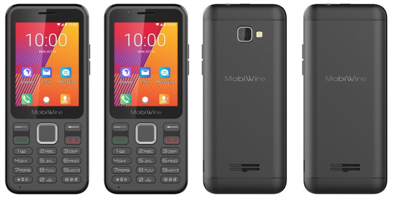 MobiWire Oneida | Single-SIM | czarny 2