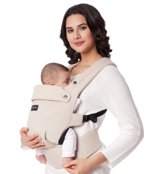 Momcozy Babytrage ergonomisch | beige 1