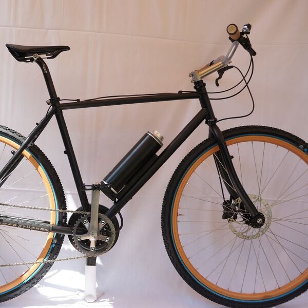 Mosch Bikes E-Bike 29er SAYA (UPCYCLED) | Diamond | linseed oil paint black | 29" | L 1