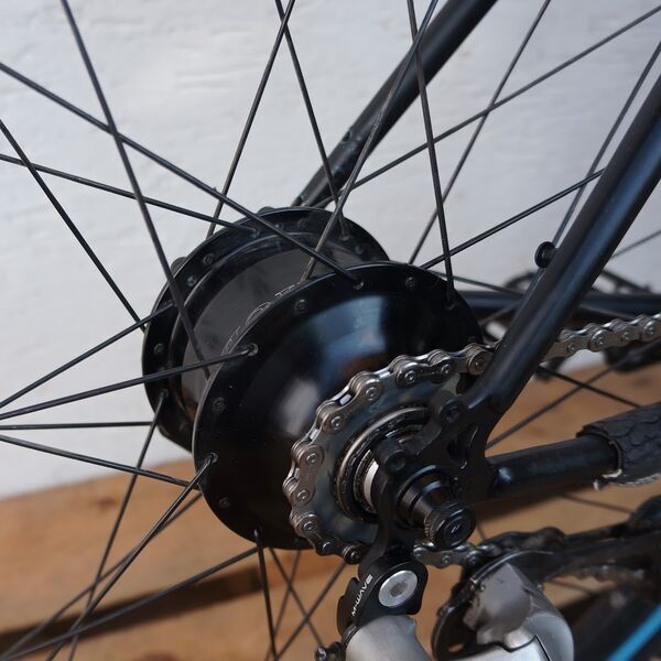 Mosch Bikes E-Bike 29er SAYA light Rohloff (UPCYCLED) | Diamant | Leinölfarbe schwarz | 29" | L 2