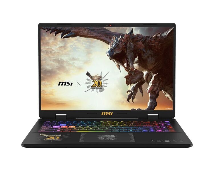 MSI Crosshair 16 HX D14VFKG Monster Hunter Edition | i7-14700HX | 16" | 16 GB | 1 TB SSD | RTX 4060 | Podświetlenie klawiatury | Win 11 Home | DE 1