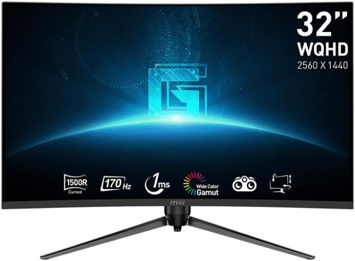 MSI G32CQ5P | 31.5" | musta 1