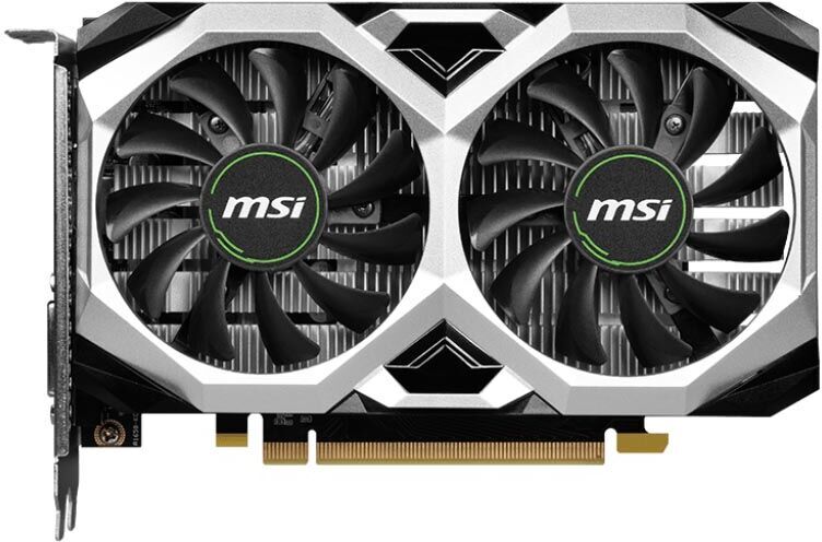MSI GeForce GTX 1630 Ventus XS OC, 4GB GDDR6, DVI, HDMI, DP
