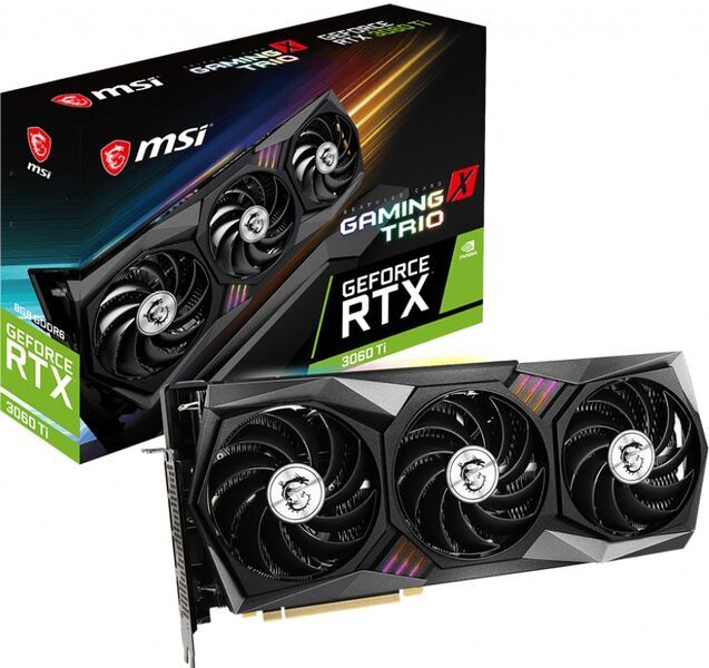 MSI GeForce RTX 3060 Ti Gaming X Trio | 8 GB GDDR6