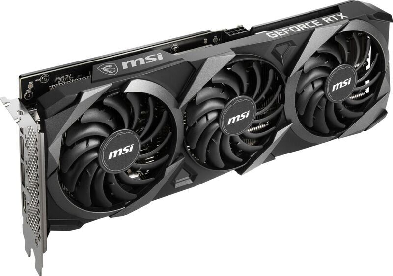 MSI GeForce RTX 3060 Ti Ventus 3X OC | 8 GB GDDR6 2