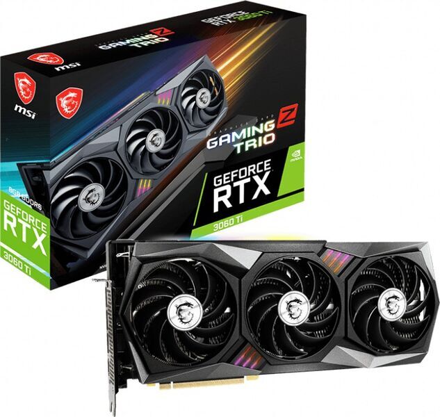 MSI GeForce RTX 3060 Ti Gaming Z Trio 8G LHR | 8 GB GDDR6 1