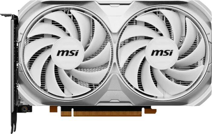 MSI GeForce RTX 4060 Ventus 2X White 8G OC | 8 GB GDDR6 1