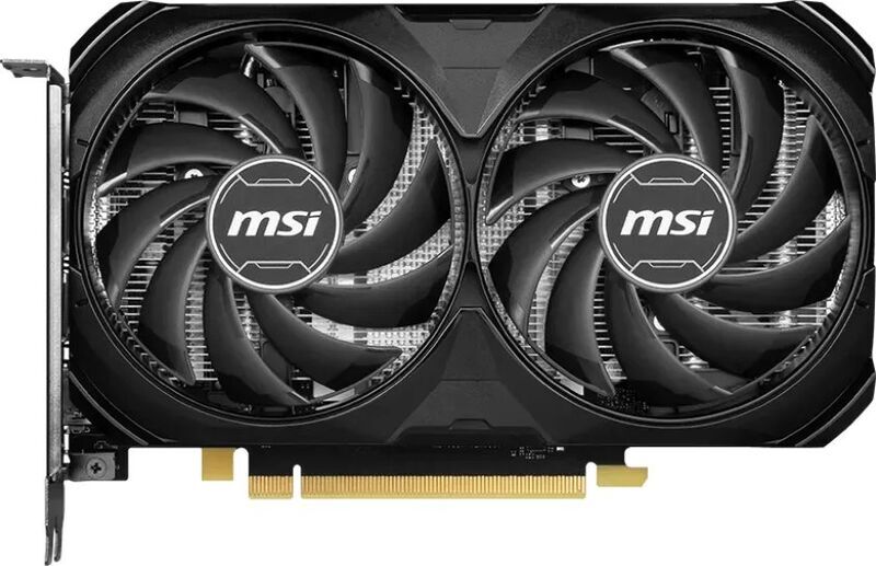 MSI GeForce RTX 4060 Ti Ventus 2X Black 16G OC | 16 GB GDDR6 3