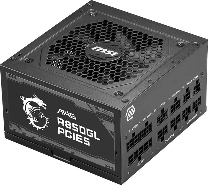 MSI MAG A850GL PCIE5 850W ATX 3.0 | schwarz 1