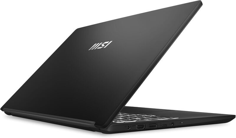 MSI Modern 15 H AI C1MG | Core Ultra 7 155H | 15.6" | 32 GB | 1 TB SSD | zwart | Win 11 Pro | US 3