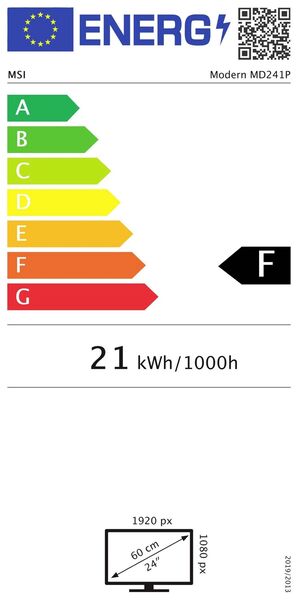 MSI Modern MD241PDE | 23.8" | black 5