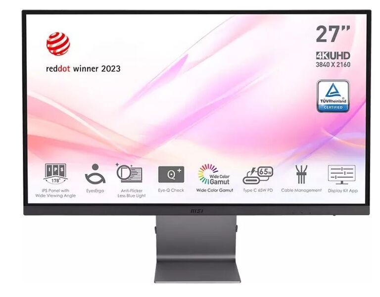 MSI Modern MD271UL | 27" | grå 1