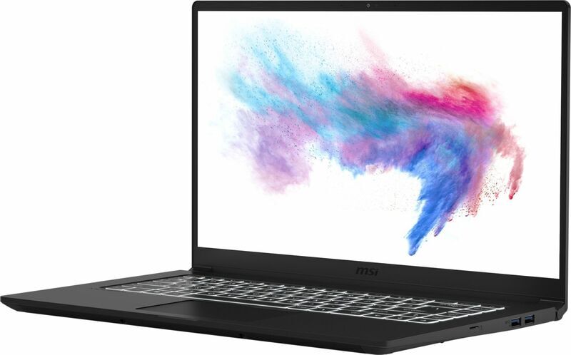 MSI Modern 15 A10R | i7-10510U | 15.6" | 16 GB | 512 GB SSD | Onyx Black | Win 11 Home | DE 3