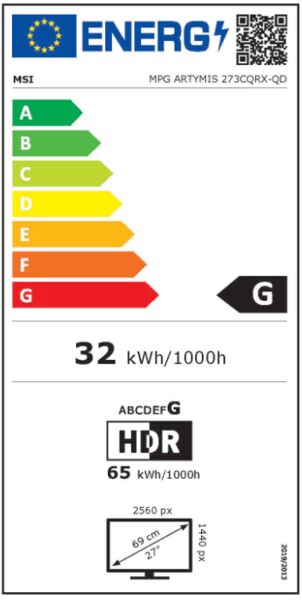 MSI MPG Artymis 273CQRXDE-QD | 27" | black 4