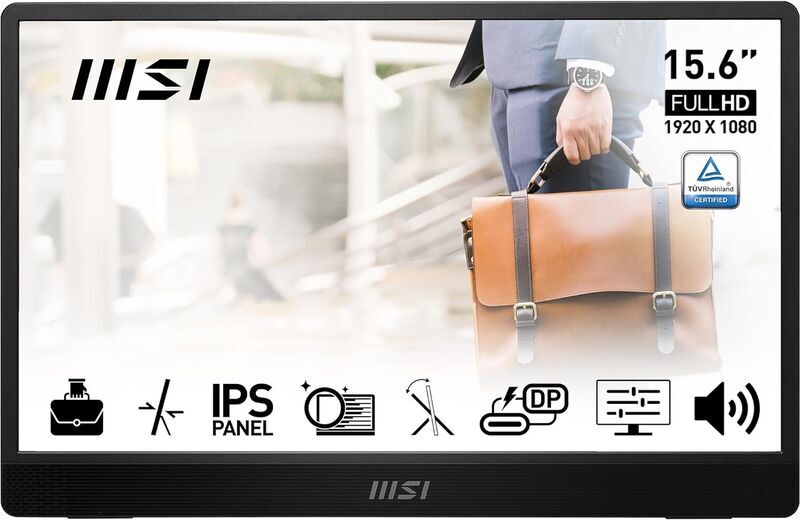 MSI PRO MP161 | 15.6" | black