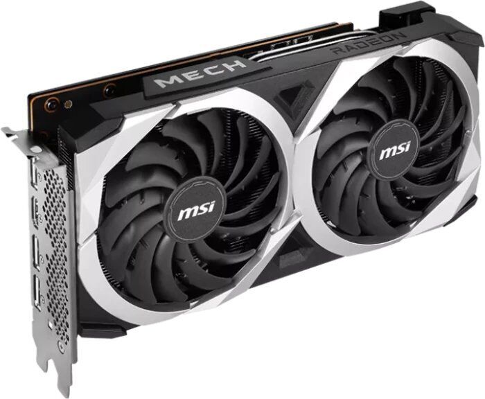 MSI Radeon RX 7600 Mech 2X Classic 8G OC | 8 GB GDDR6 3