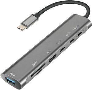 Multiport USB-Hub Adapter (USB-C) - 7-in-1