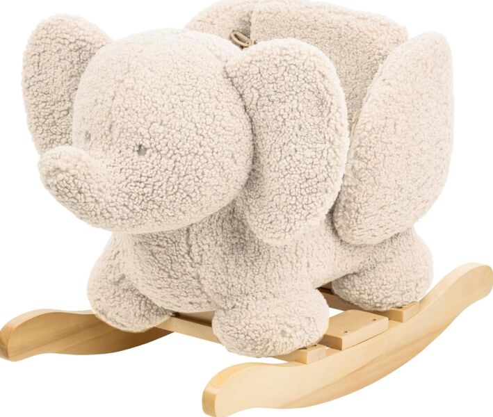 Nattou Rocking Animal Elephant Teddy | beige, image 1 of 1