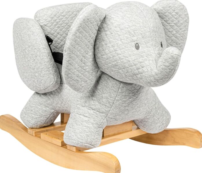 Nattou rocking animal elephant Tembo | grey, image 1 of 1