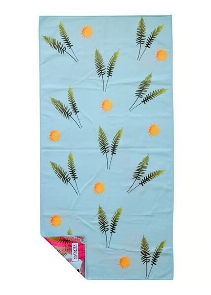 NAYAVITA Kinder-Strandtuch Dinosaurier | grün 2