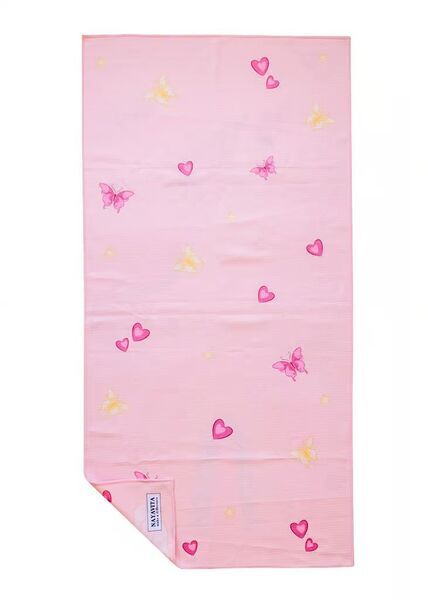 NAYAVITA Kinder-Strandtuch Einhorn | rosa 2