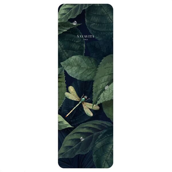 NAYAVITA Yoga mat Jungle | green/black 1