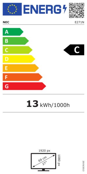 NEC MultiSync E271N-WH | 27" | with stand | white 4