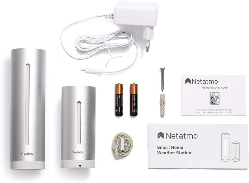 Netatmo NWS01-EC Slim weerstation | zilver 2
